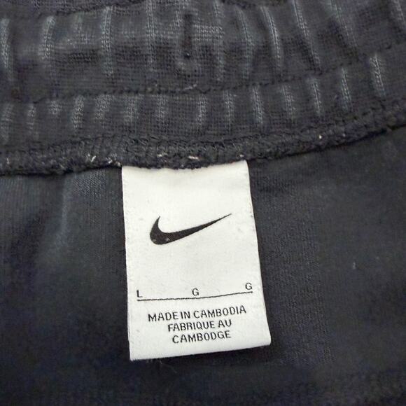 Nike Tech Fleece High Rise Sweatpants Women's Large Black Joggers DV6736-010 - Picture 6 of 12